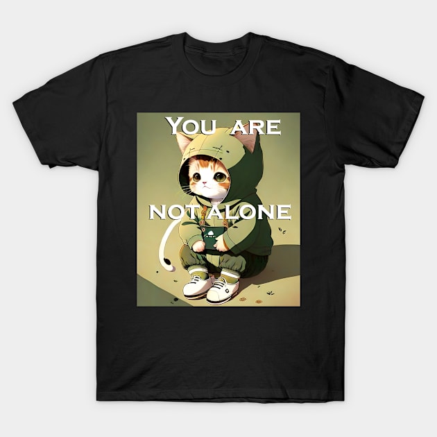 you are not alone T-Shirt by Muahh